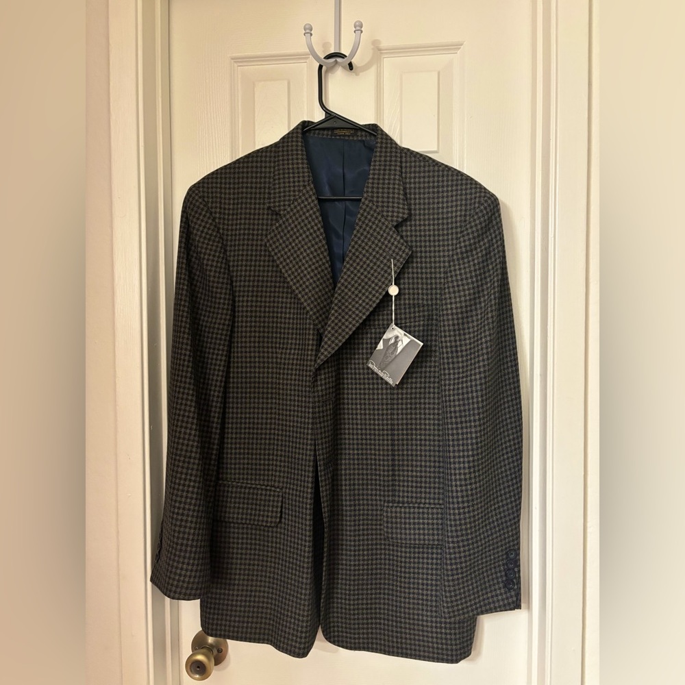 NWT Oscar De La Renta 100% Wool Blazer